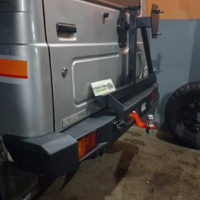 Bemper Belakang Katana Variasi Bumper Arb Jimny Tie Hanger Bahan Plat