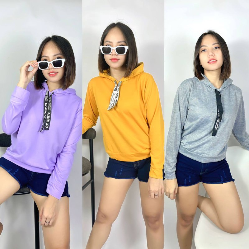 RX FASHION - HOODIE LETTER /HOODIE WANITA - LM