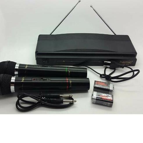 COD | KP8 | Homic 2 Mic Wireless  tipe HM-306 Suara mantap-original