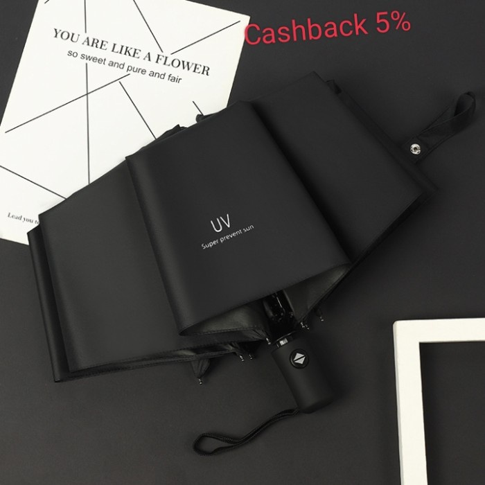 Payung Payung Lipat Otomatis / Payung Uv Otomatis