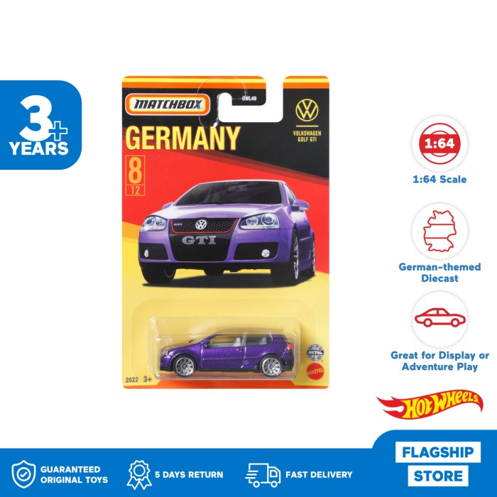 Hot Wheels Matchbox 2006 Vw Golf V Gti - Mainan Mobil Balap #Bergaransi