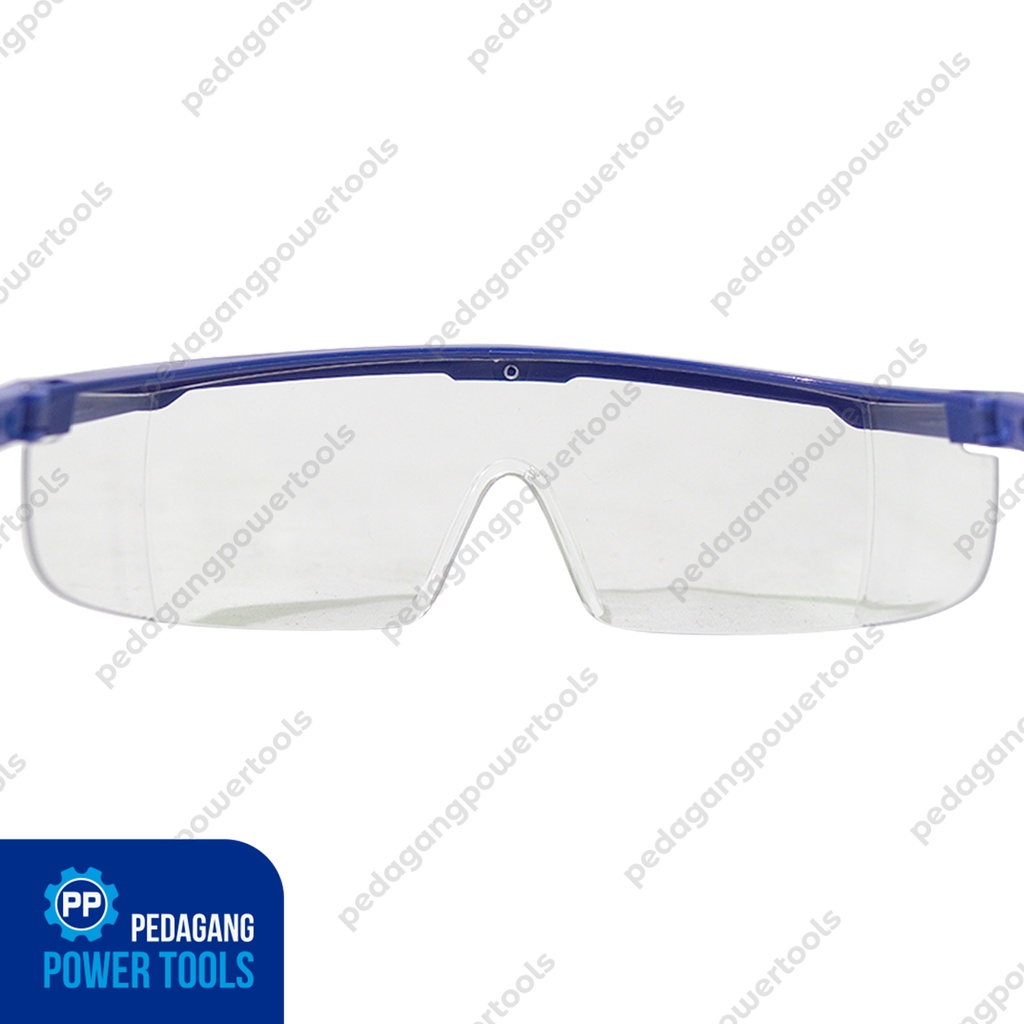 KACAMATA SAFETY CLEAR GURINDA GERINDA GOOGLE LAS BENING XENON E40620-2