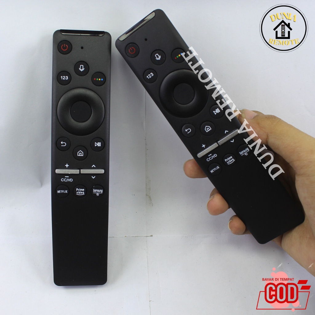 Remot Remote TV Samsung LCD LED Smart TV NETFLIX Youtube NON Voice tanpa setting