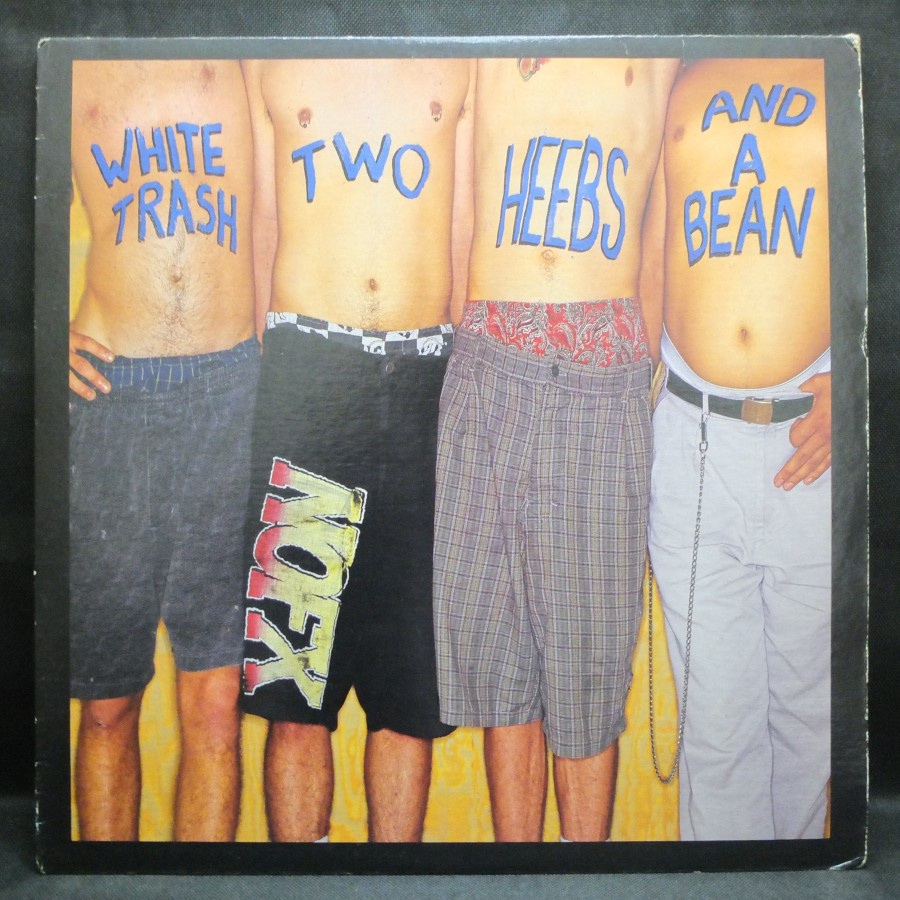 Vinyl Punk/Rock, NOFX - White Trash, Two Heebs And A Bean, Piringan Hitam 12" LP Album