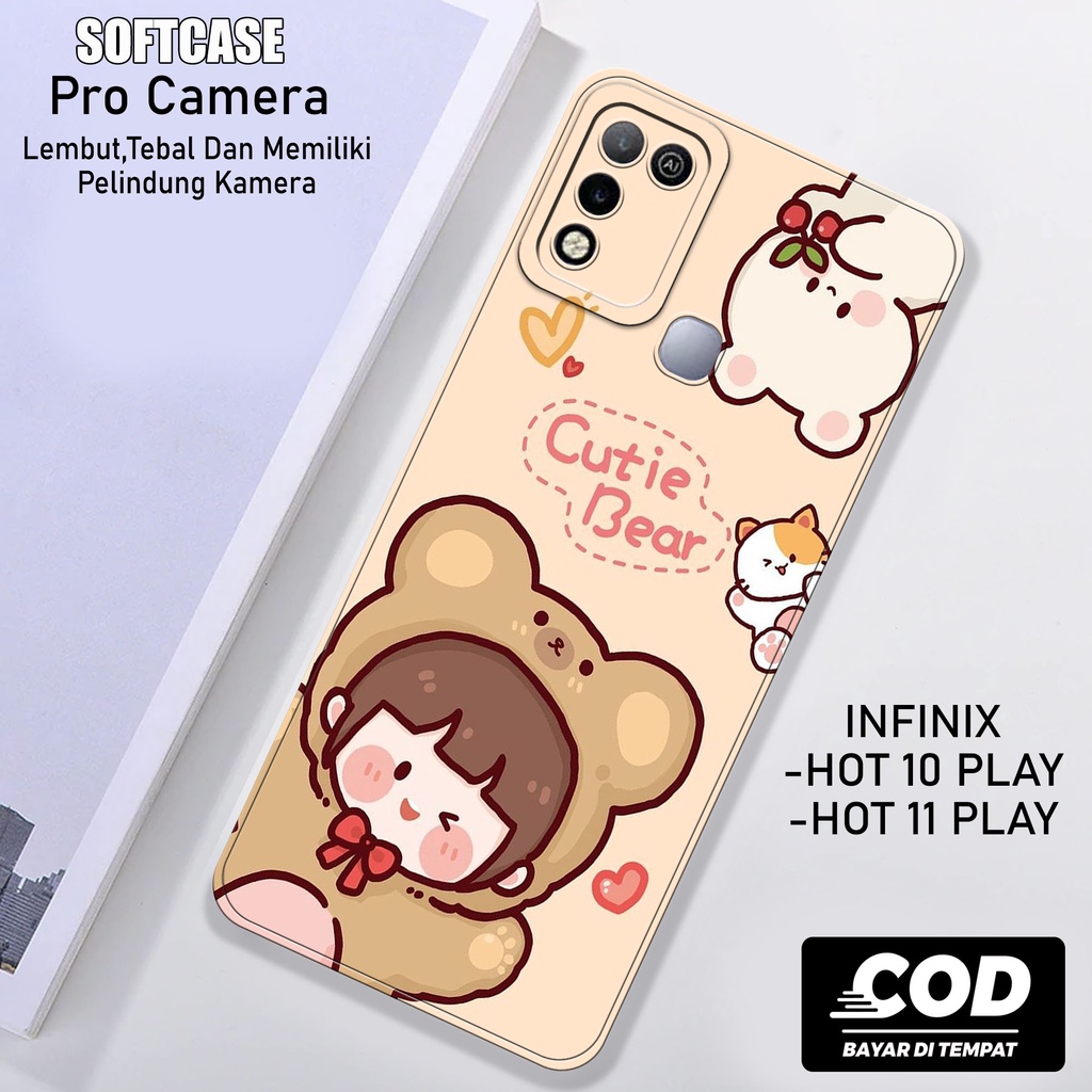 Case Hp Softcase Infinix Hot 10 Play/11 Play Case Hp Infinix Hot 10 Play/11 Play Silikon Hp Infinix 