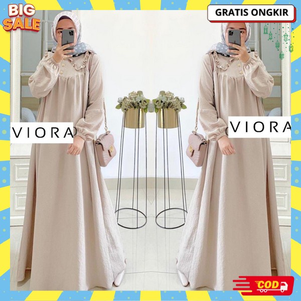 Gamis Plus Krudung Syarii Dress Pesta Kondanga Baju Gamis Wanita Terbaru 2023 Dres Korea Style Drees