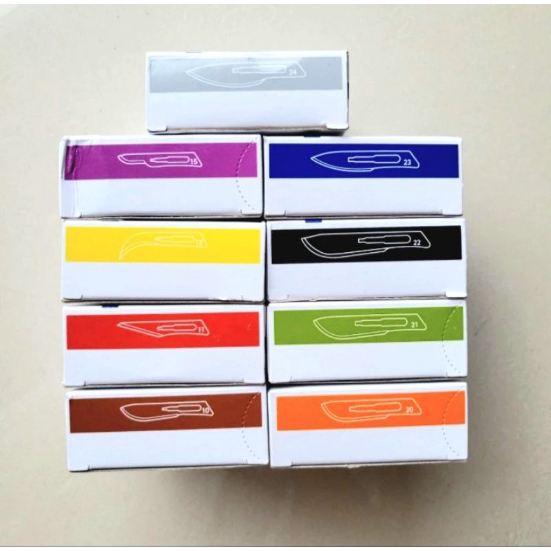 Bisturi Aesculap B-Braun Surgical Blade B-Braun Pisau Bedah Operasi No. 13