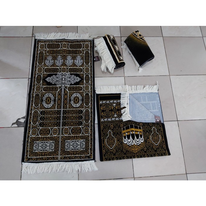 Sajadah Sajadah Turki Kiswa Kiswah Tebal Midi Velur Murah(H1R0) Sajadah Turki Premium Tebal Sajadah 