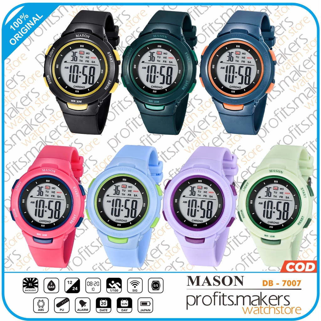 MASON DB 7007 / DB-7007 / DB7007 Watch Jam Tangan ORIGINAL