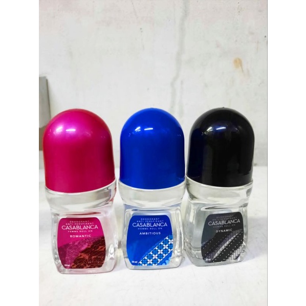 Deodorant Casablanca 50ml pria wanita Original Termurah