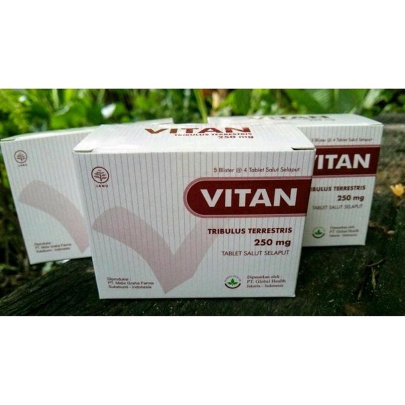 VITAN TRIBULUS TERRESTRIS 250 MG 1 BOX ISI 20 TABLET ORIGINAL