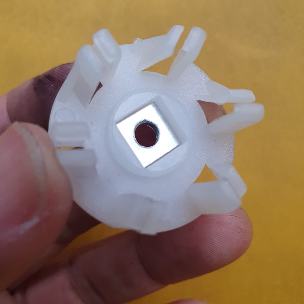 konektor gigi blender cosmos original satu set putih