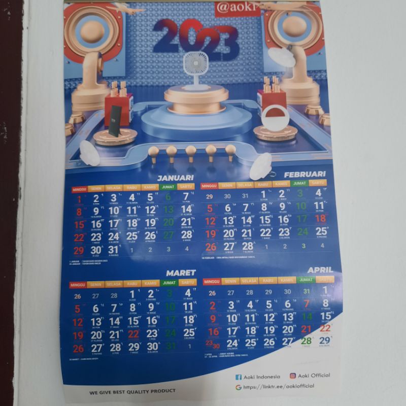 

KALENDER TAHUN 2023 -KALENDER MURAH