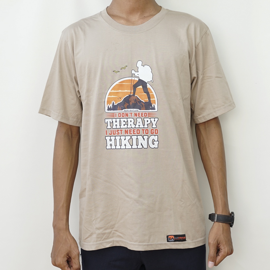 kaos tshirt tema adventure hiking zarventure 1015