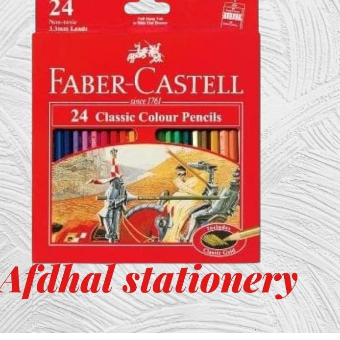 

Hot Sale PENSIL WARNA FABER CASTEL CLASSIC 24