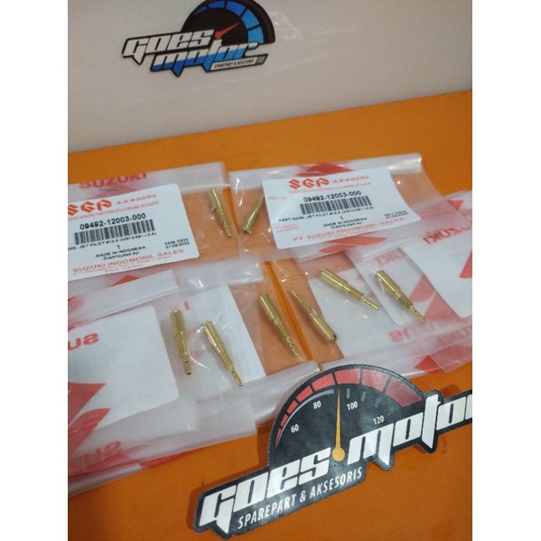 

PILOT JET 12.5 STANDAR SKYWAVE HAYATE SATRIA FU SHOGUN 125 ARASHI ORIGINALNYA SGP