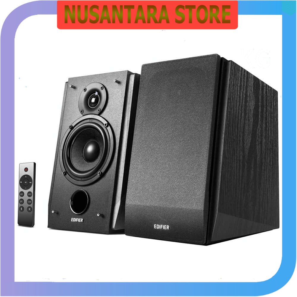 NUSANTARA STORE - Edifier Active 2.0 Bluetooth Bookshelf Speaker Set - R1855DB