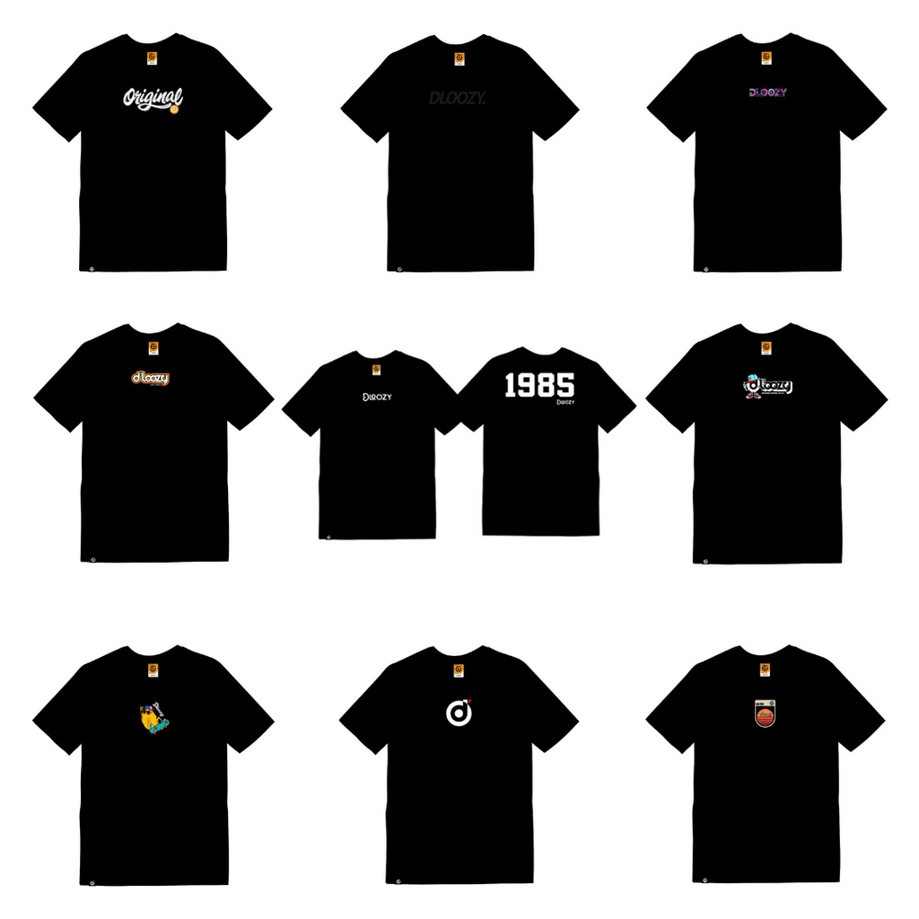 Proshop Kaos Distro Hitam DLZY087 Skaters Drip On Linkswear Keren Pria Original Dloozy Official