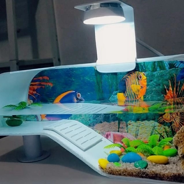 Aquarium Mini/Pvc/Akriluk/Untuk Ikan Kecil Cupang,Guffy,Kura-Kura