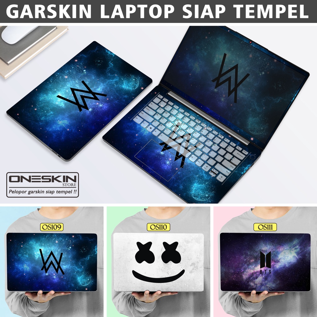 Garskin Sticker Laptop Protector Macbook Full Body Bottom Bezel Palmrest Skin Marshmallow