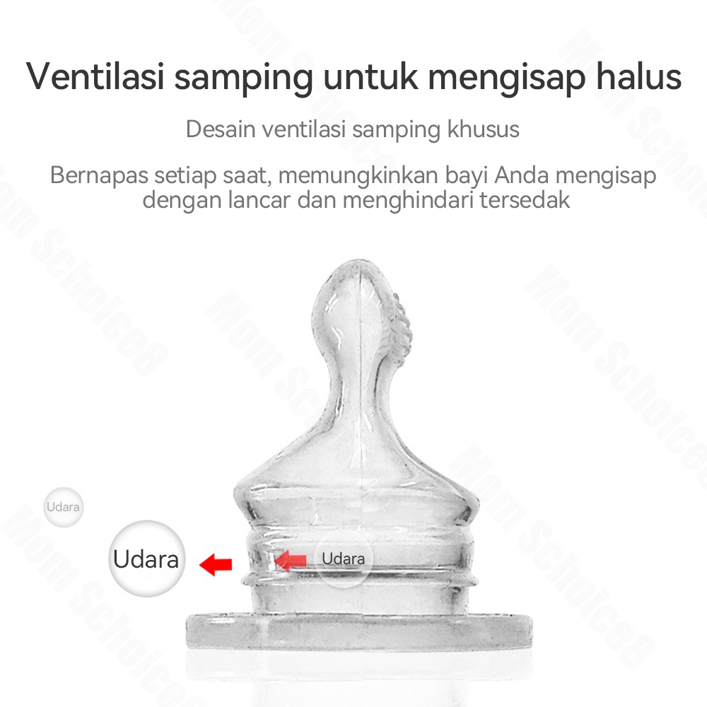 Halo Baby Dot huki gepeng bulat nipple dot silicone/3.7 cmhuki nipple dot bayi