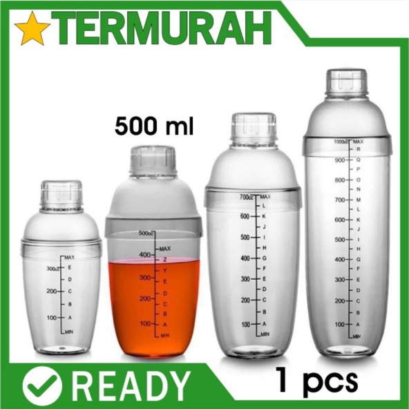 

Plastik PC Shaker Limited Minuman Cocktail Acrylic 530ml Plastic Promo 530 Pengocok