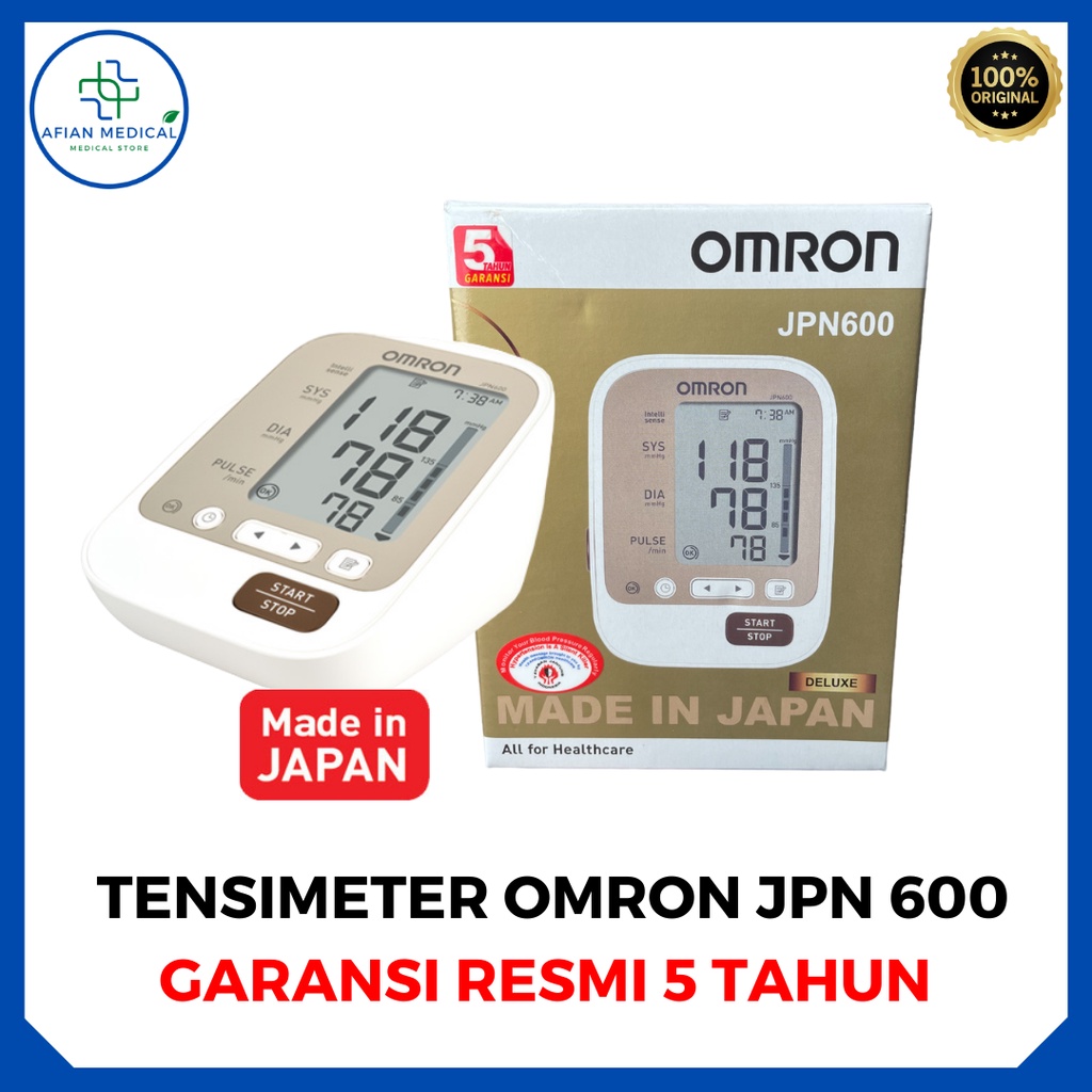 Omron Tensimeter Digital JPN-600/ Tensimeter Omron JPN/ Tensimeter