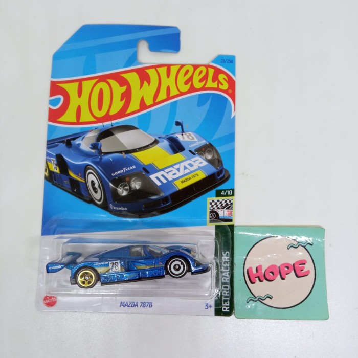 Hot Wheels Mazda 787B Diecast Retro Racers Original Mattel