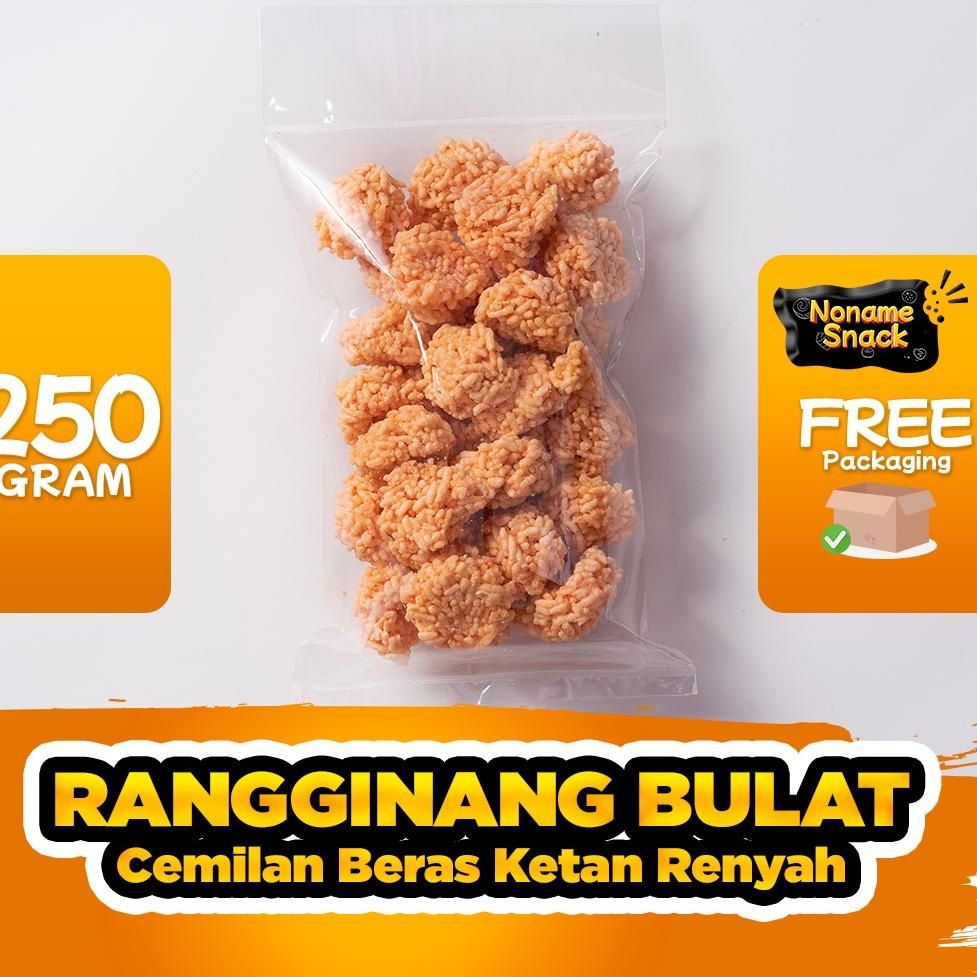 

Diskon ｀ NoName Snack - Rangginang Bulat Cemilan Keripik Grosir 250G ☁