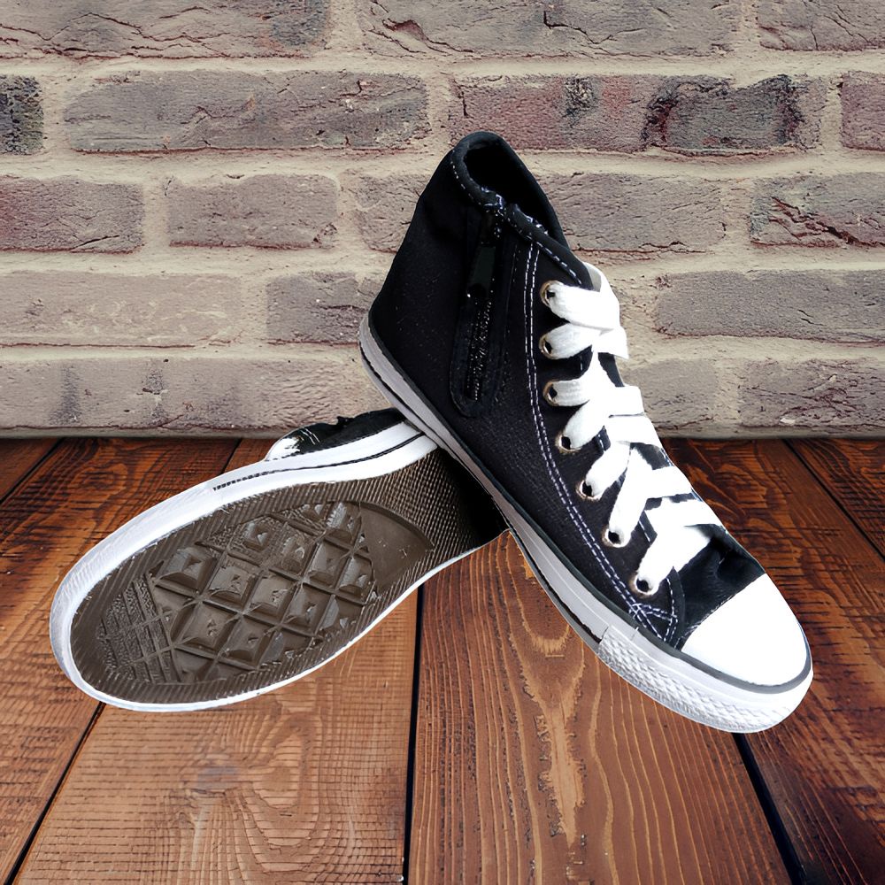 Sepatu Canvas NB New Basket 338 HC Model Resleting (Tinggi)