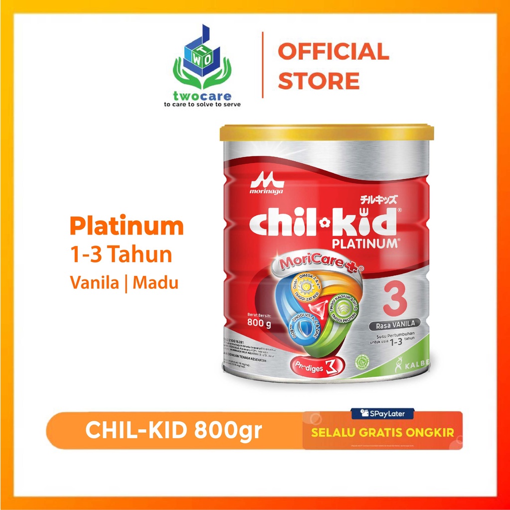 Morinaga Chil Kid Platinum Moricare 800 gr - Susu Pertumbuhan Anak Batita