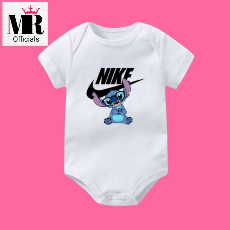 JUMPER BAYI NIKE STITCH KAOS BAJU BAYI USIA 0 - 12 BULAN SAMPAI 1 TAHUN BABY KIDS NEWBORN UMUR 1 2 3
