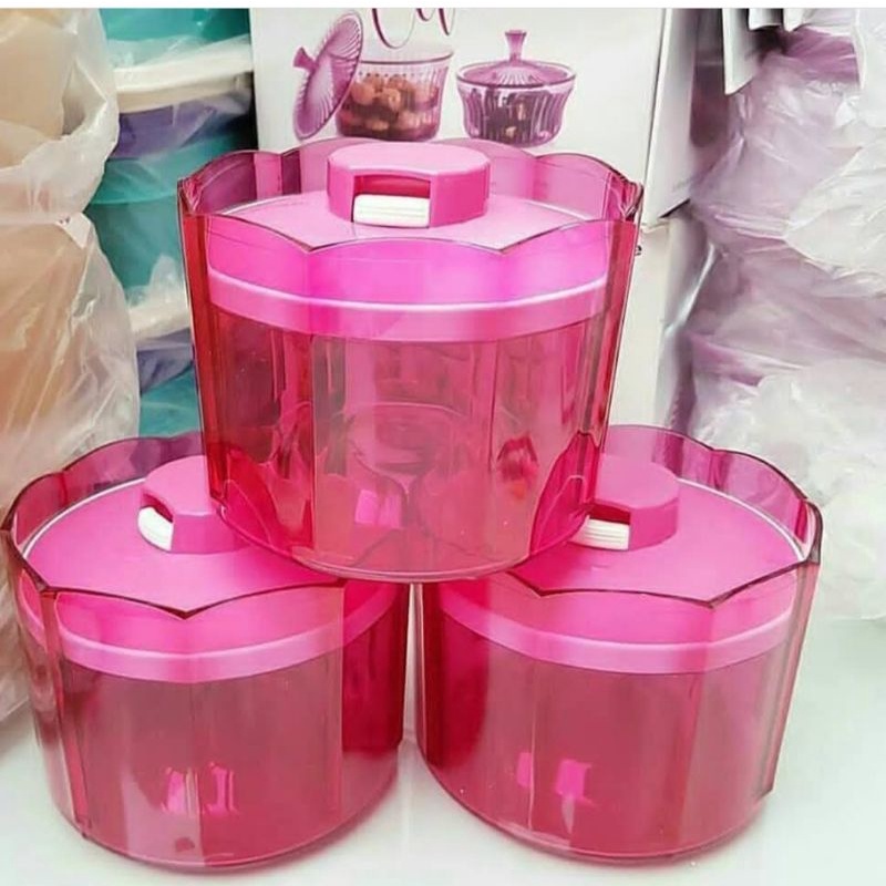 COUNTERPART 1,2 L dan  2,4 L  TUPPERWARE / Toples Tupperware / toples elegansial / toples crystal