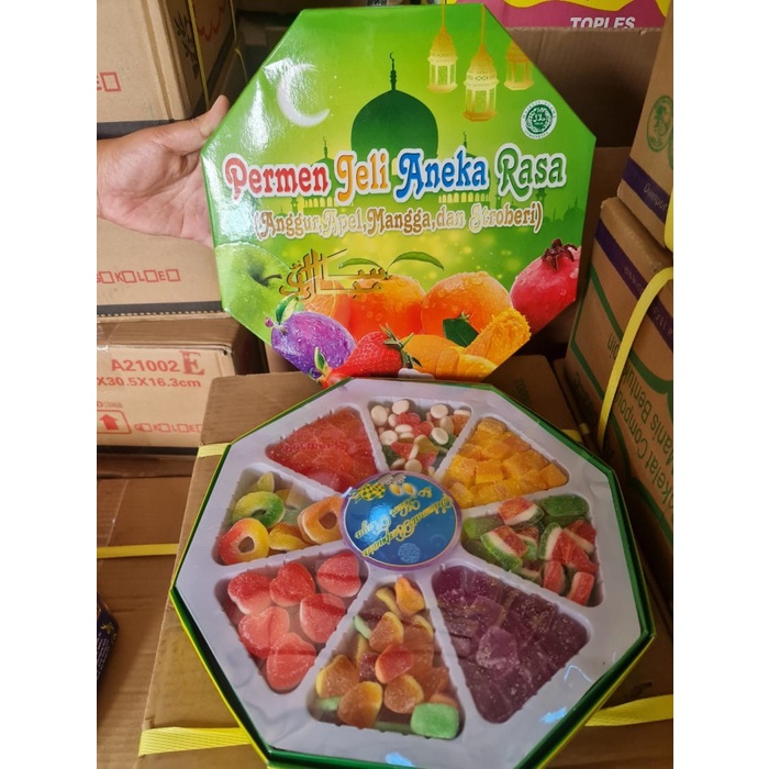 

✨READY✨ -Paket Hampers Aneka Manisan Permen Coklat Buah Kurma Idul Fitri - PERMEN JELLY- 1.1.23