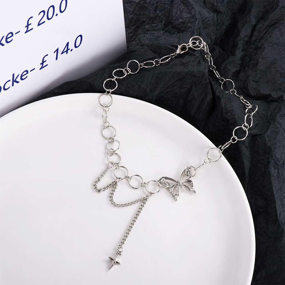 Mxbeauty Rantai Klavikula Gadis Vintage Perempuan Desain Perhiasan Rasa Hadiah Untuk Her Gaya Korea Liontin Kalung