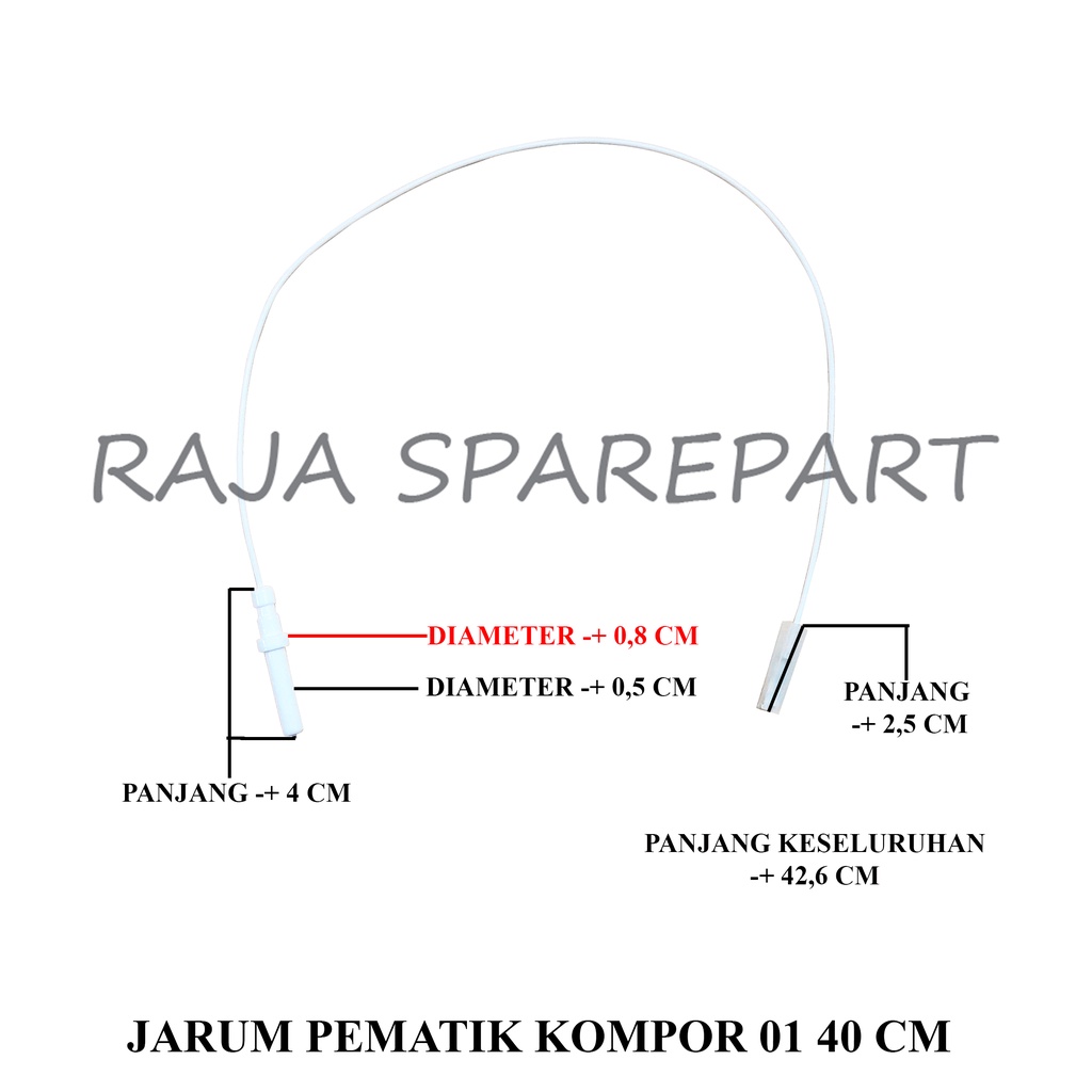 JARUM KOMPOR/BUSI KOMPOR/JARUM PEMATIK KOMPOR 01 40 CM