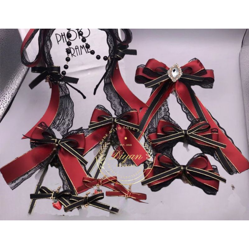 pita lightstick // pita hias aplikasi // ribbon brooch