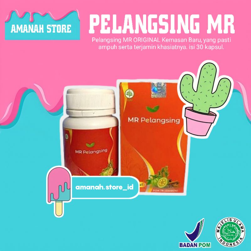 CUCI GUDANG 1 BOTOL PELANGSING MR ( kemasan Baru ) | KAPSUL PELANGSING | PELANGSING PERUT | OBAT PEL