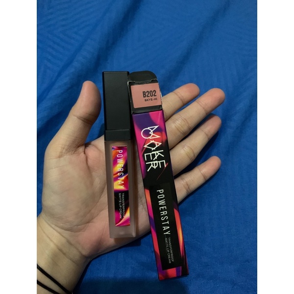 preloved lip matte make over powerstay euphoria skye hi