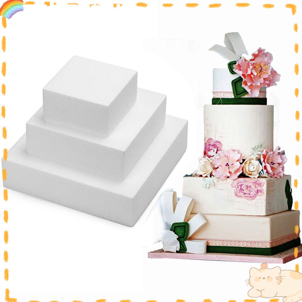 Solighter Cetakan Kue Busa4Per6 /8/inch Dekorasi Pesta Bakeware Sugarcraft Model Praktek