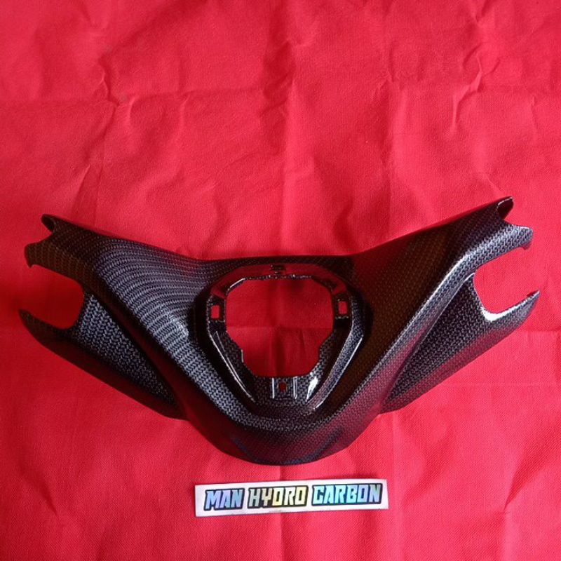 (PART CARBON)Batok Atas Cover Stang Stir Carbon Wtp All New Nmax N Max 2020