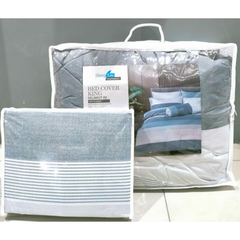 BED COVER SET uk 160x200cm - SALE ACE HARDWARE (SLEEPLITE)