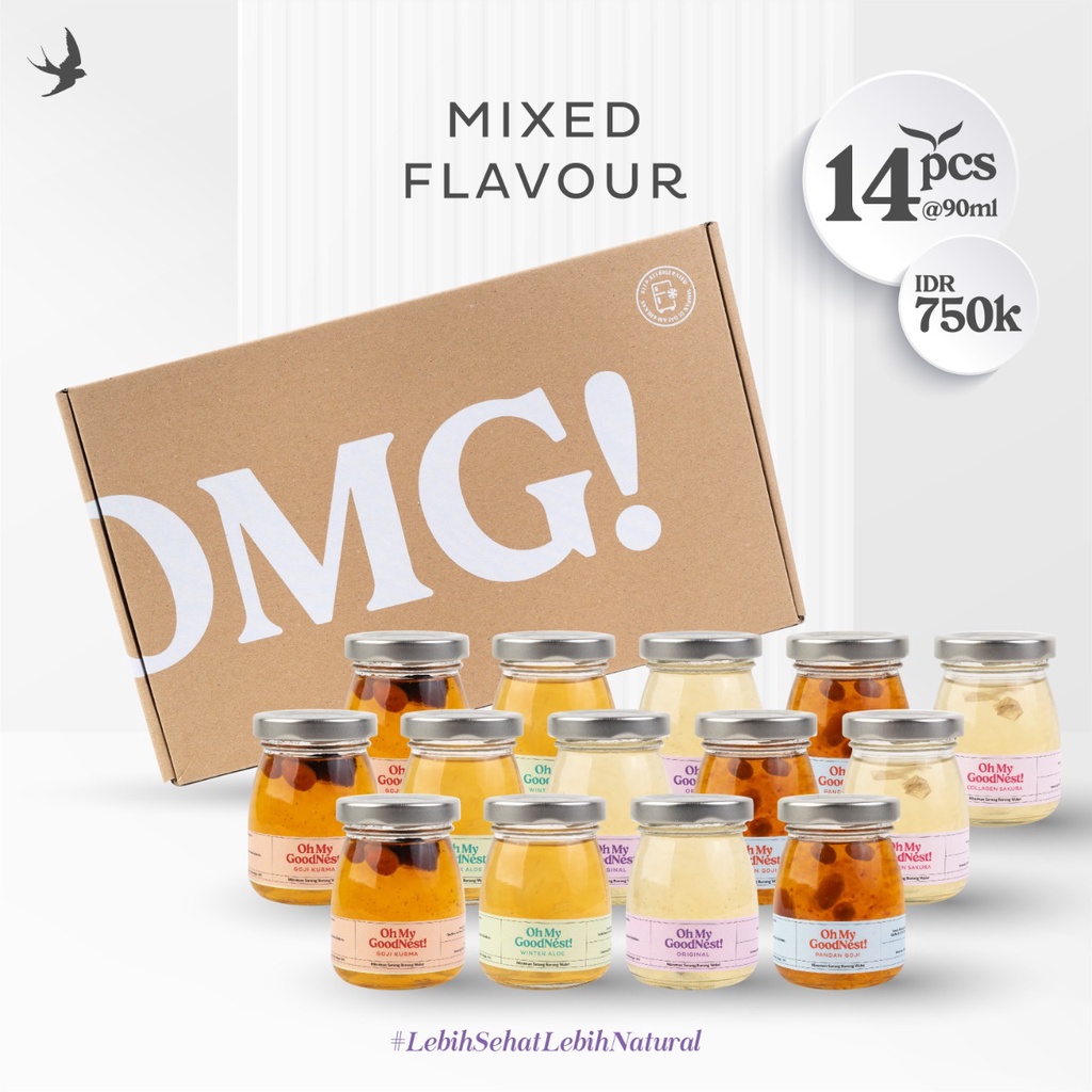 

Sarang Burung Walet Mix Variant 14 Series by Oh My GoodNest!