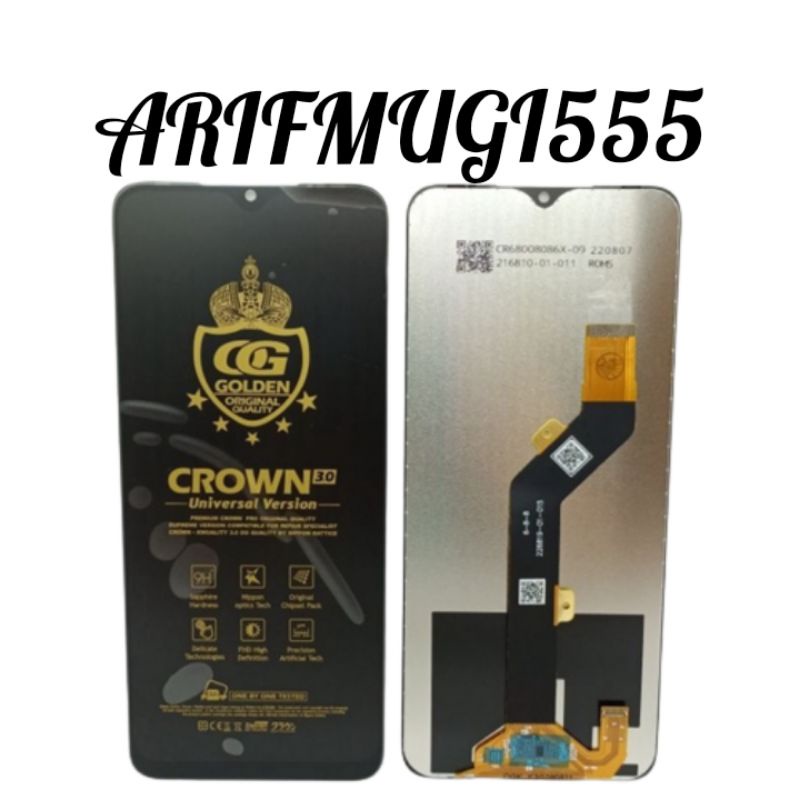 Lcd Touchscreen Infinix Crown Super Hot 11 Play/Hot 10 Play X688/X688B/X688C Fullset Original