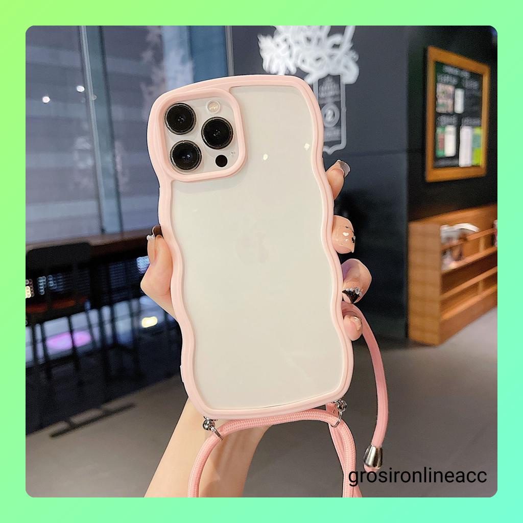 Casing Sling Tali Panjang FJ08 DY11 For Iphone 7+ 8+ Plus X Xs Xr Max 11 12 13 14 Pro Max 14+ 14Plus Bahu selempang