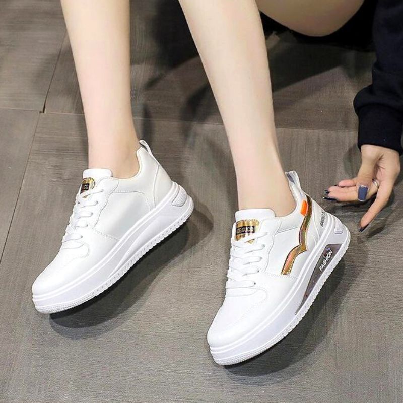 RYX - Cloudy Gloam Sepatu Sneakers Tali Wanita Fashion Casual / Olahraga - Ori Import