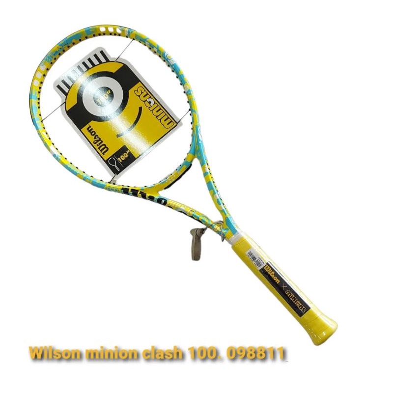 RAKET TENIS WILSON MINION CLASH 100 V2 ORIGINAL