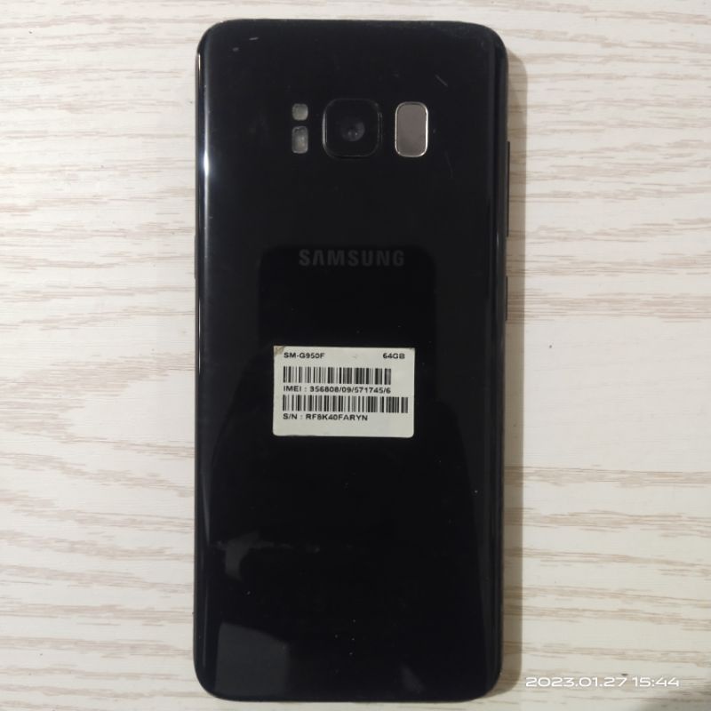 mesin Samsung galaxy s8 hidup