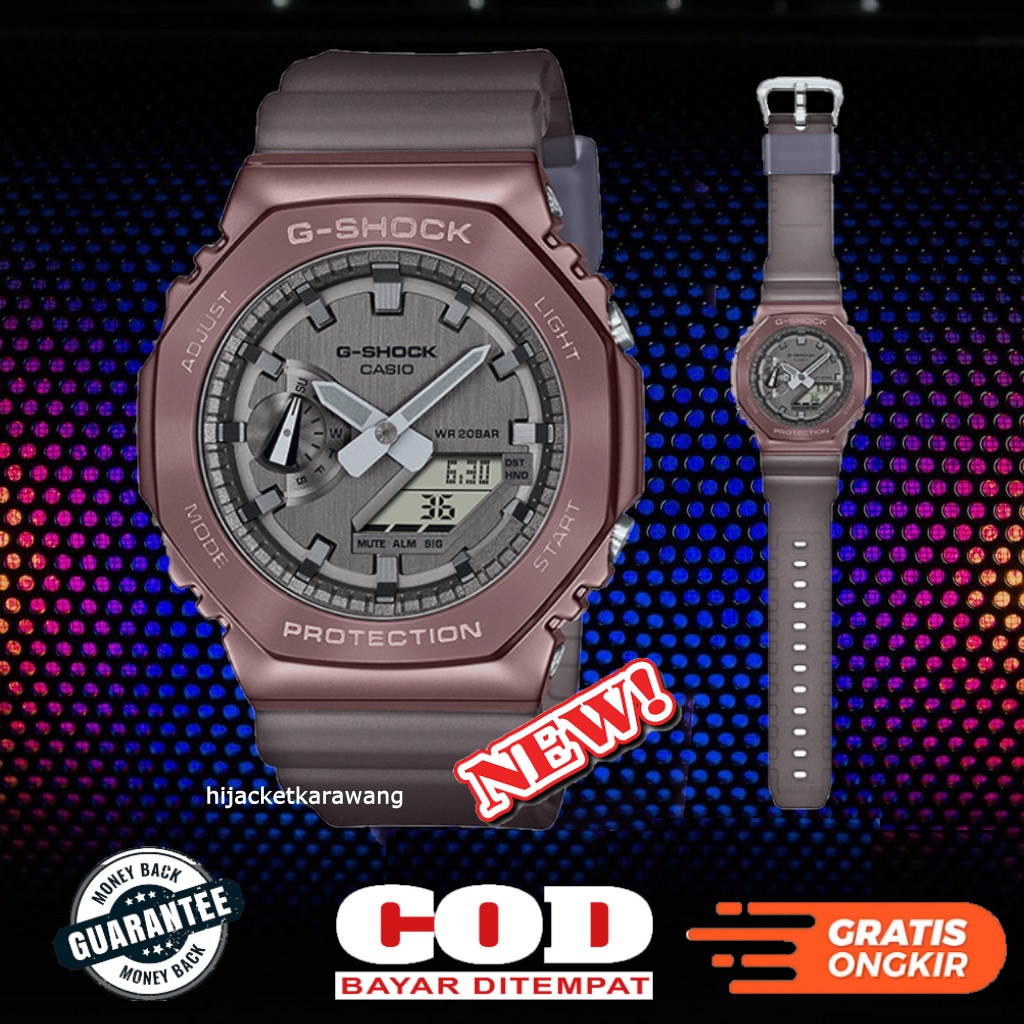 Jam Tangan Casio G-Shock Pria Wanita GShock GM2100 GM-2100MF-5A