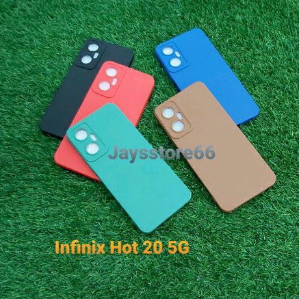 Case Pro Camera Infinix Hot 20 5G  Soft Matte Protector